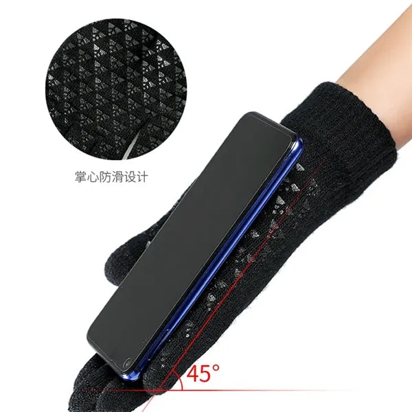 Winter Touch Screen Anti Slip Gloves