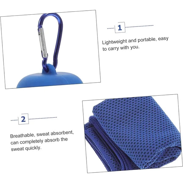 Portable Pocket Quick Dry Absorb Sweat Cooling Towel