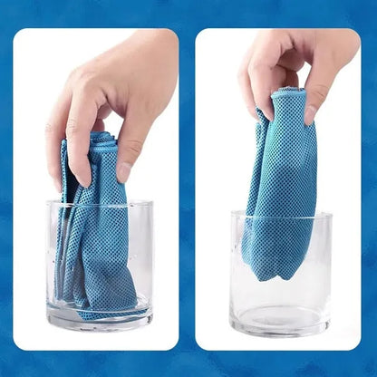 Portable Pocket Quick Dry Absorb Sweat Cooling Towel