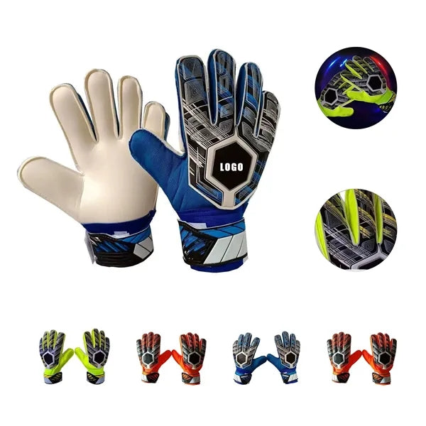 Kids Soccer Goalkeeper Gloves with Strong Grips