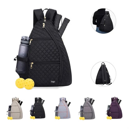 Women's Quilted Crossbody Pickleball Bag