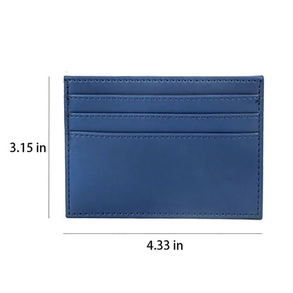 Slim Minimalist Front Credit Card Holder Pocket Wallet