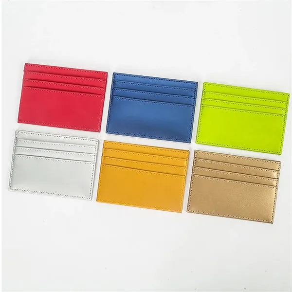 Slim Minimalist Front Credit Card Holder Pocket Wallet