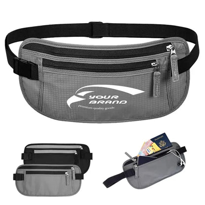 Travel Anti-Theft RFID Money Hidden Belt Fanny Pack