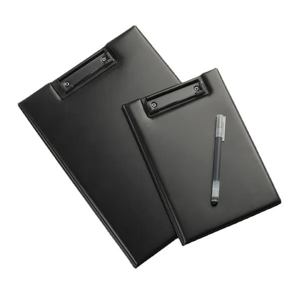 Office Business Leather A4 Clip File Folder Folio Clipboard