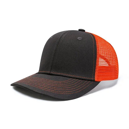 Performance Trucker Hat Classic Baseball Cap With Mesh MOQ50