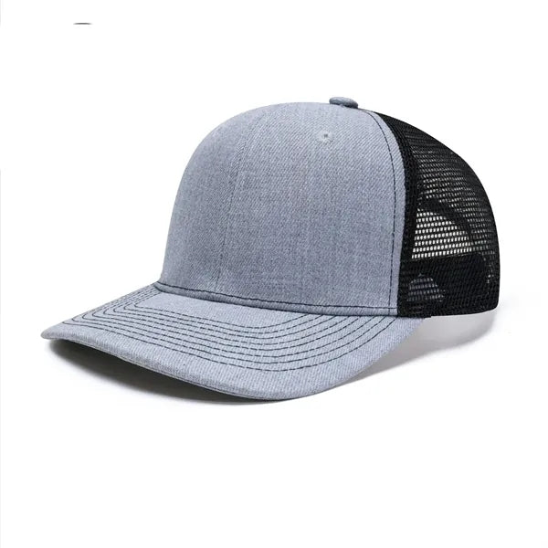 Performance Trucker Hat Classic Baseball Cap With Mesh MOQ50