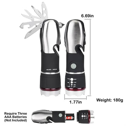Multifunctional Tactical Flashlight Tool