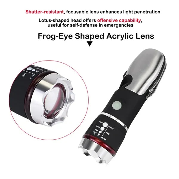Multifunctional Tactical Flashlight Tool