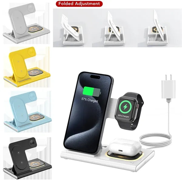 3 in 1 Wireless Charging Station