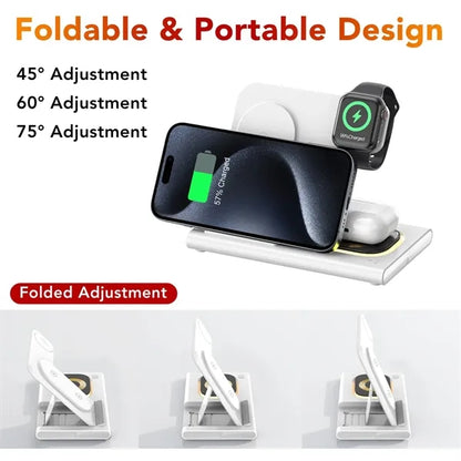 3 in 1 Wireless Charging Station