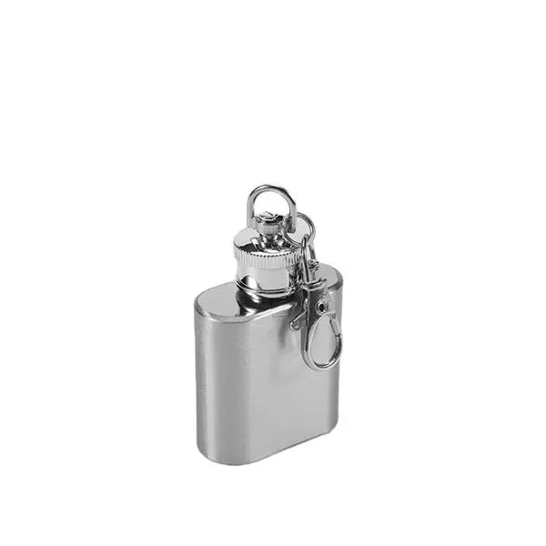 Stainless Steel Portable Flask Keychain