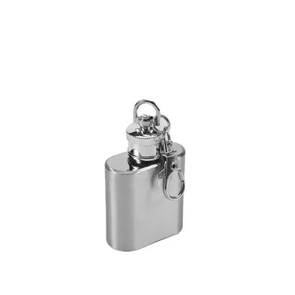 Stainless Steel Portable Flask Keychain