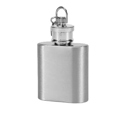 Stainless Steel Portable Flask Keychain