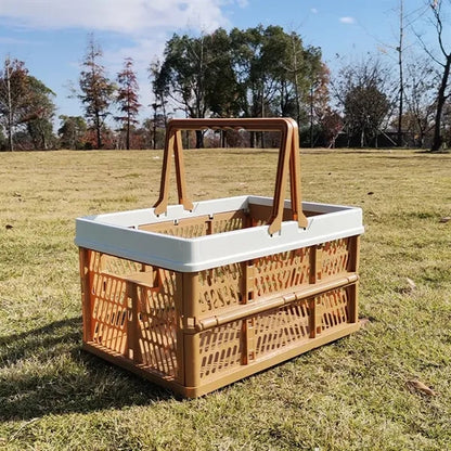 Collapsible Storage Shopping Basket