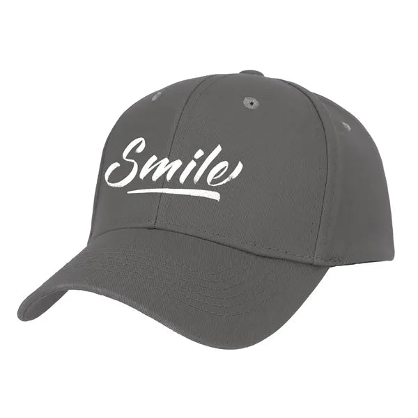 100% Cotton 6 Panel Twill Baseball Cap