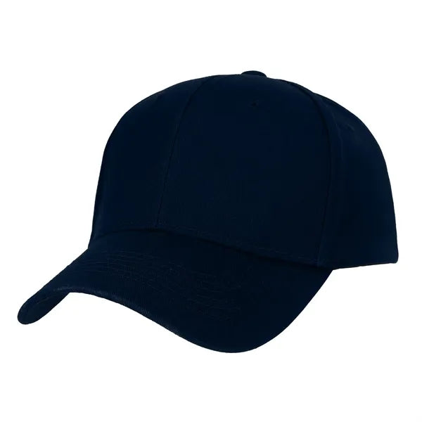 100% Cotton 6 Panel Twill Baseball Cap