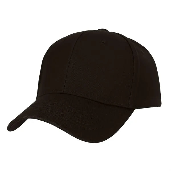 100% Cotton 6 Panel Twill Baseball Cap