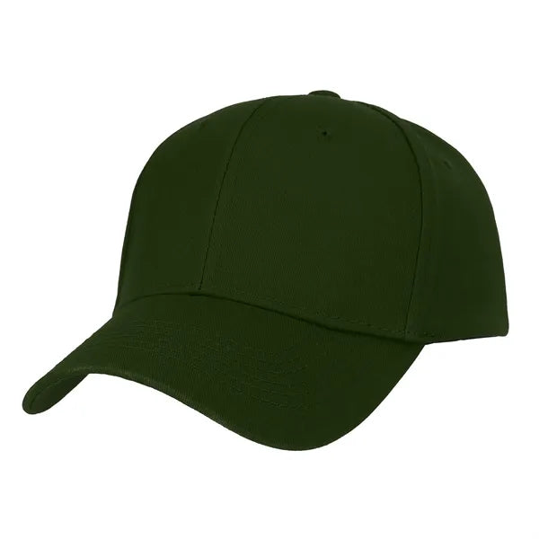 100% Cotton 6 Panel Twill Baseball Cap