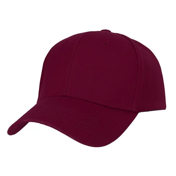 100% Cotton 6 Panel Twill Baseball Cap