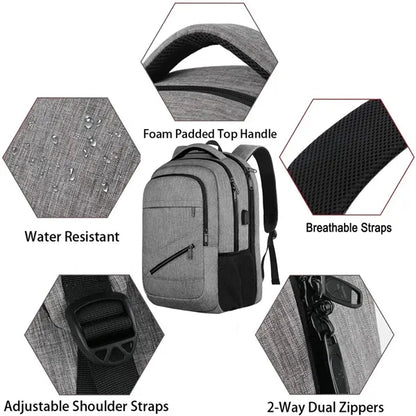 17 Inch Large Business Travel Laptop Backpack