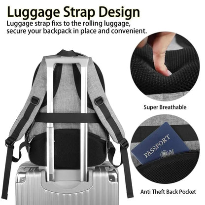 17 Inch Large Business Travel Laptop Backpack
