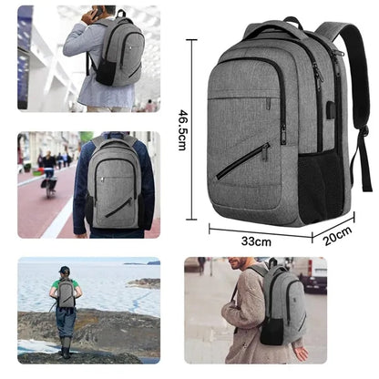 17 Inch Large Business Travel Laptop Backpack