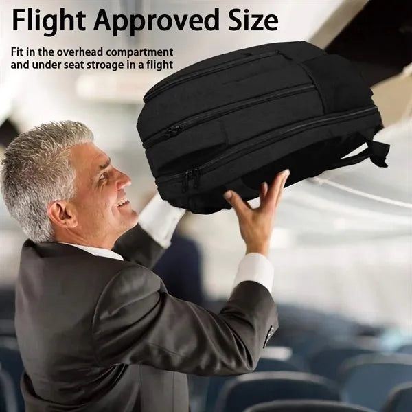 17 Inch Large Business Travel Laptop Backpack