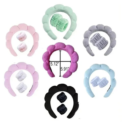 Terry Cloth Spa Cloud Headband