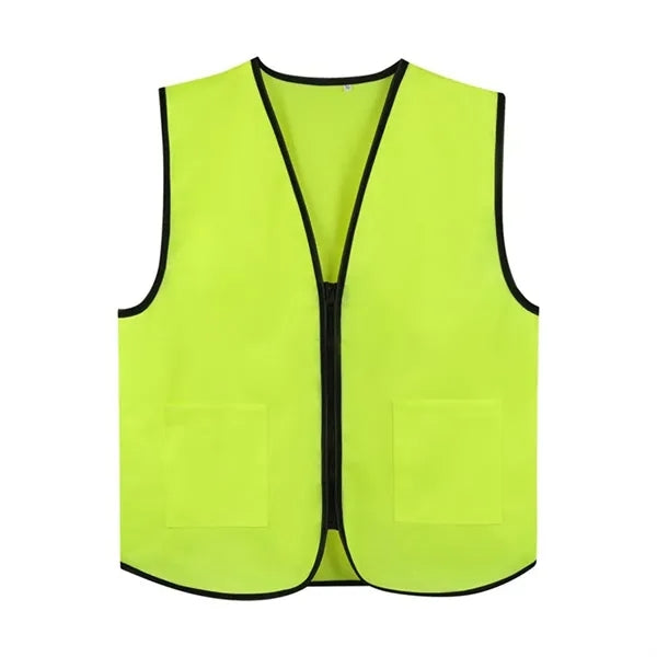 Front Zipper Volunteer Vest