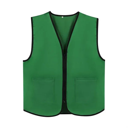 Front Zipper Volunteer Vest