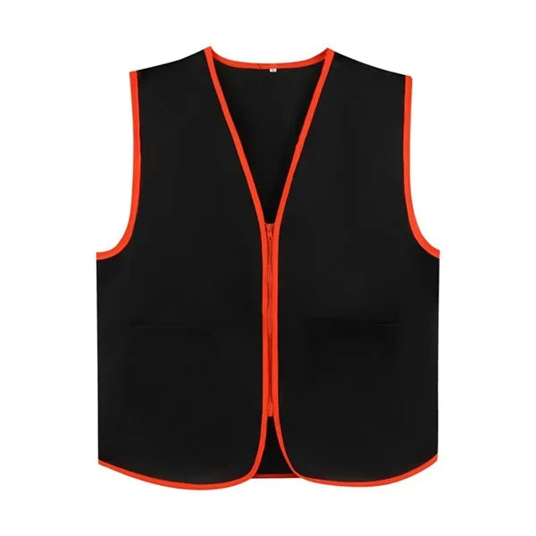 Front Zipper Volunteer Vest
