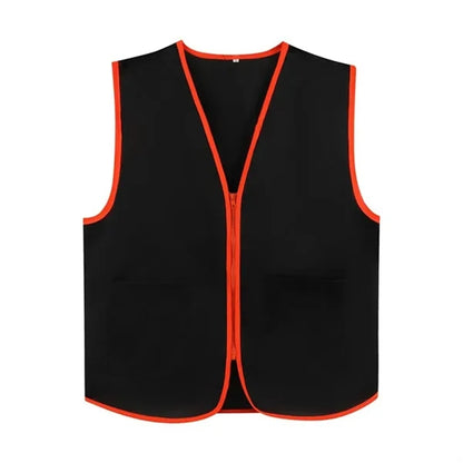 Front Zipper Volunteer Vest