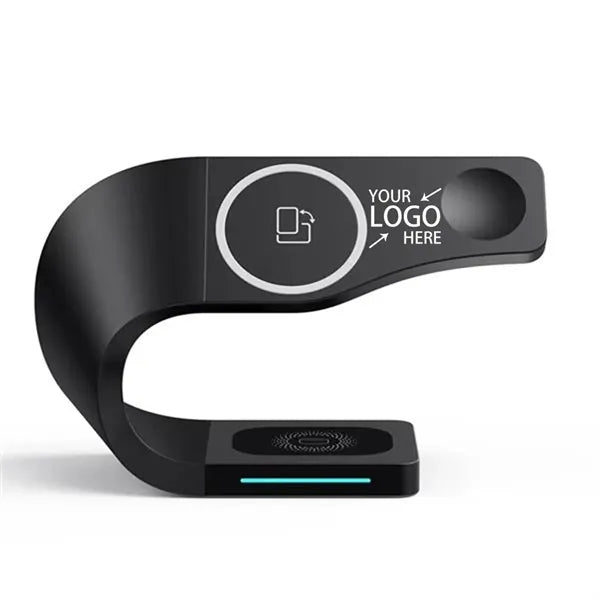 4 in 1 Standard 15W Magnetic Wireless Fast Charging Station