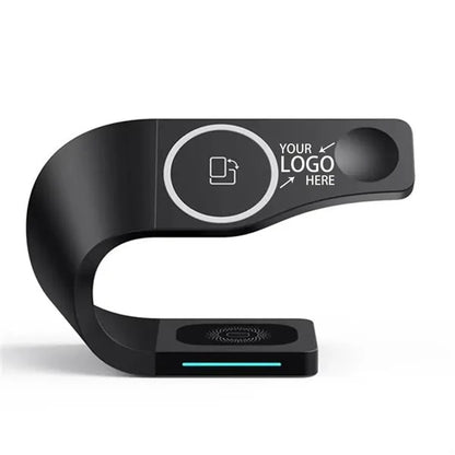 4 in 1 Standard 15W Magnetic Wireless Fast Charging Station