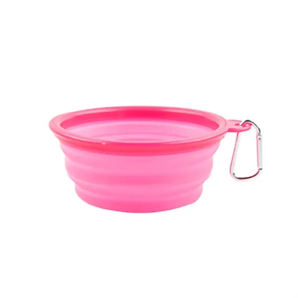 Collapsible Silicone Portable Travel Dog Bowl MOQ50