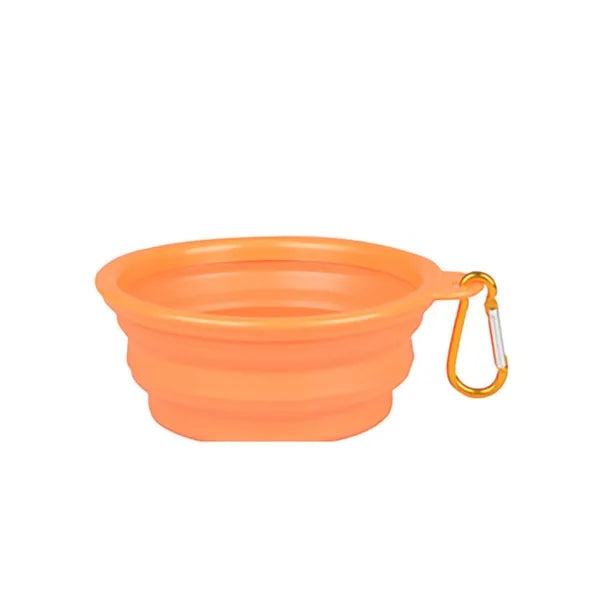 Collapsible Silicone Portable Travel Dog Bowl MOQ50