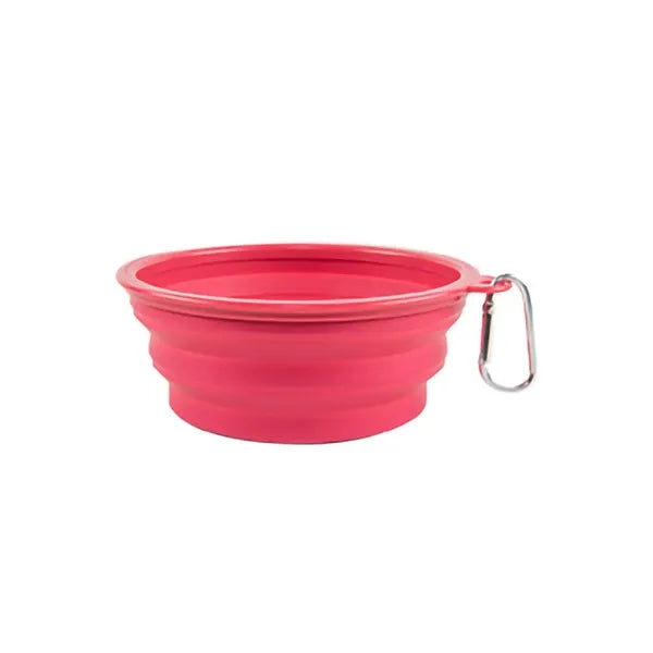 Collapsible Silicone Portable Travel Dog Bowl MOQ50