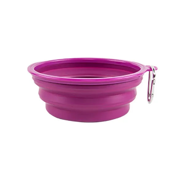 Collapsible Silicone Portable Travel Dog Bowl MOQ50