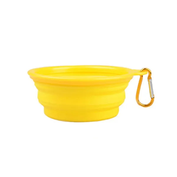 Collapsible Silicone Portable Travel Dog Bowl MOQ50