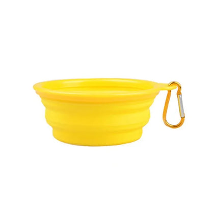 Collapsible Silicone Portable Travel Dog Bowl MOQ50