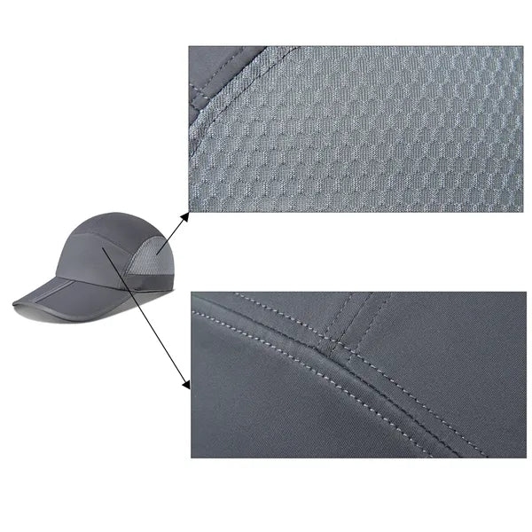 Breathable Sun Hat Mesh Design Outdoor Sports Travel Cap