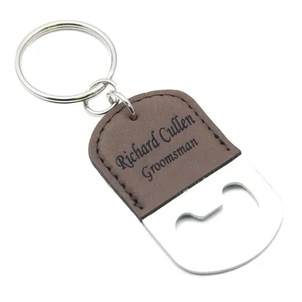 Steel Bottle Opener Keychain