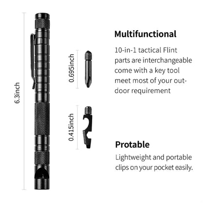10 in 1 Multitool Tactical Pen Emergency Tools