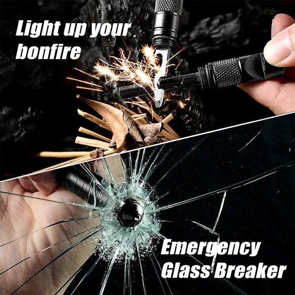 10 in 1 Multitool Tactical Pen Emergency Tools