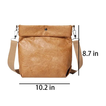 Eco-friendly Tyvek Paper Crossbody Bag
