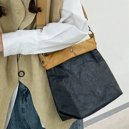 Eco-friendly Tyvek Paper Crossbody Bag