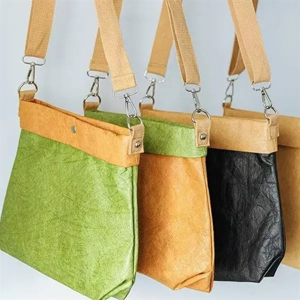Eco-friendly Tyvek Paper Crossbody Bag