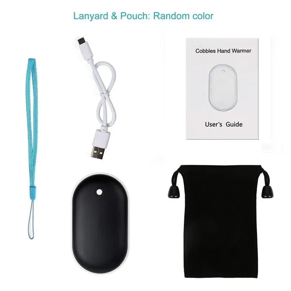 2-in-1 5200mah Electric Portable Hand Warmer & Power Bank