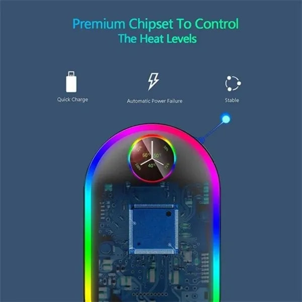 Portable 10000mAh Hand Warmer Power Bank